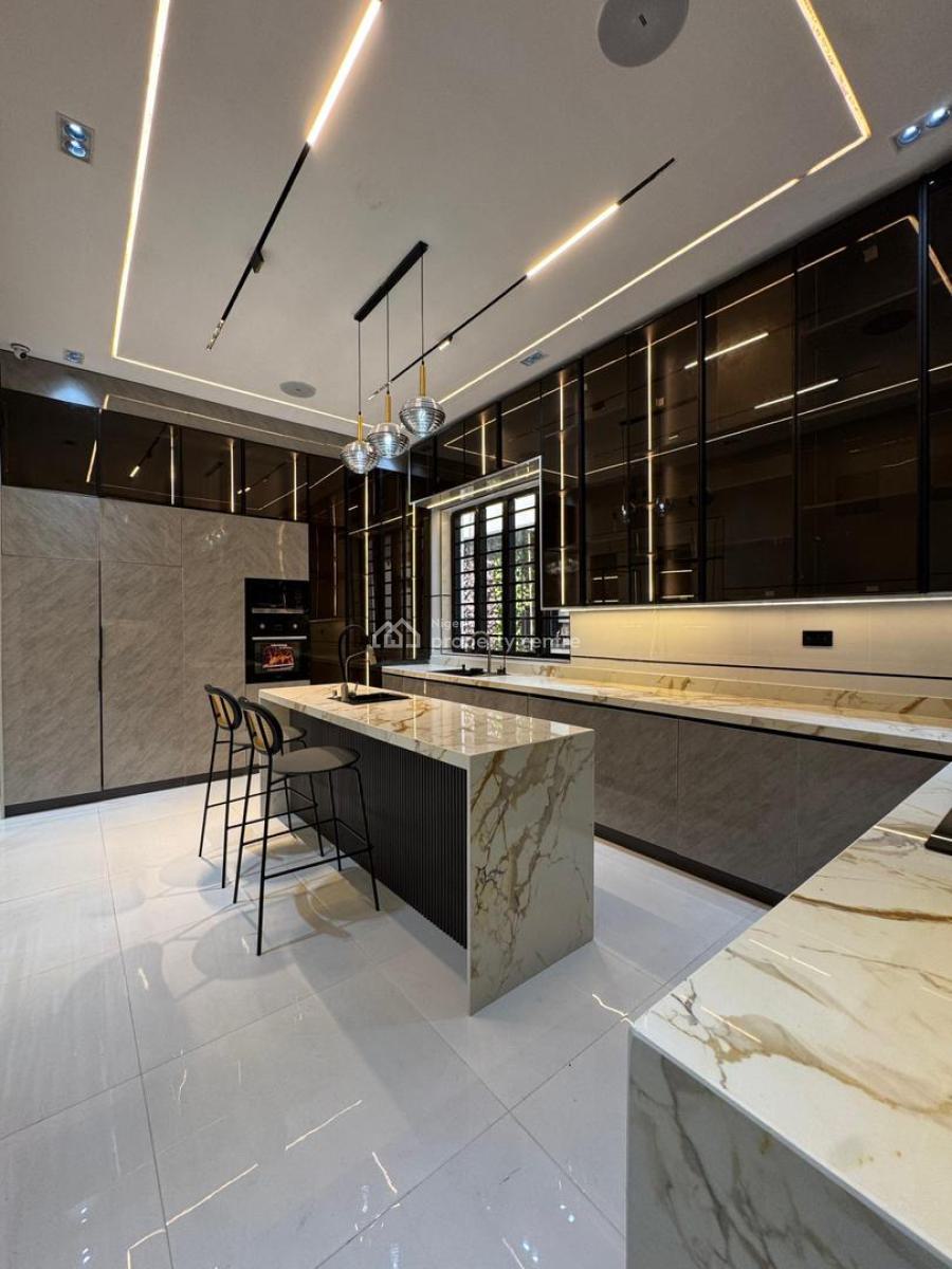 Magnificent 5 Bedroom Fully Detached with Private Cinema & Pool, Chevron, Lekki, Lagos, Detached Duplex for Sale