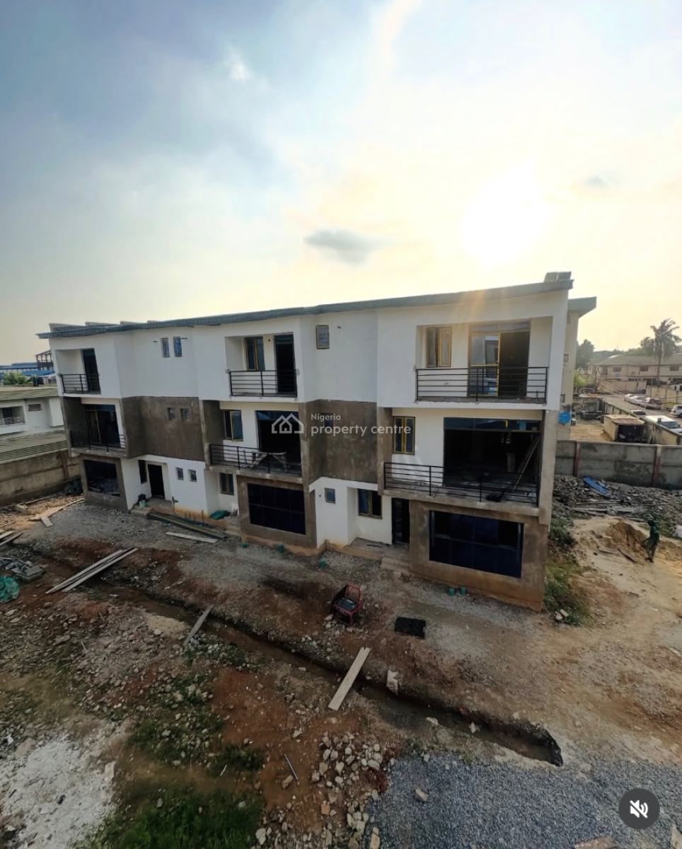 Newly Built Compact 4 Bedroom Terrace Duplex with Bq, Ogba, Ikeja, Lagos, Terraced Duplex for Sale