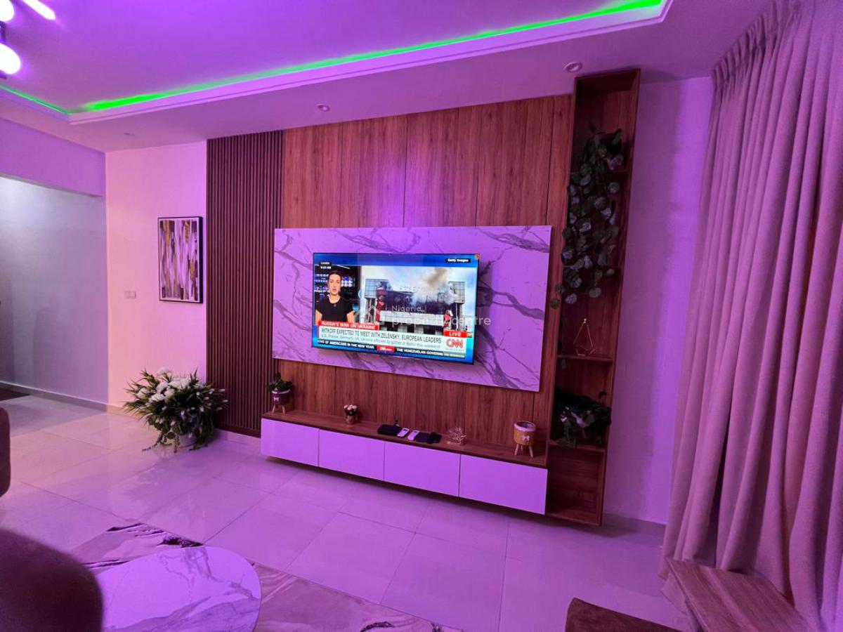 Luxury 3 Bedroom Funished Apartment with Excellent Facilities, Chevron Northern Forshore 4 Estate, Lekki, Lagos, Flat / Apartment for Rent