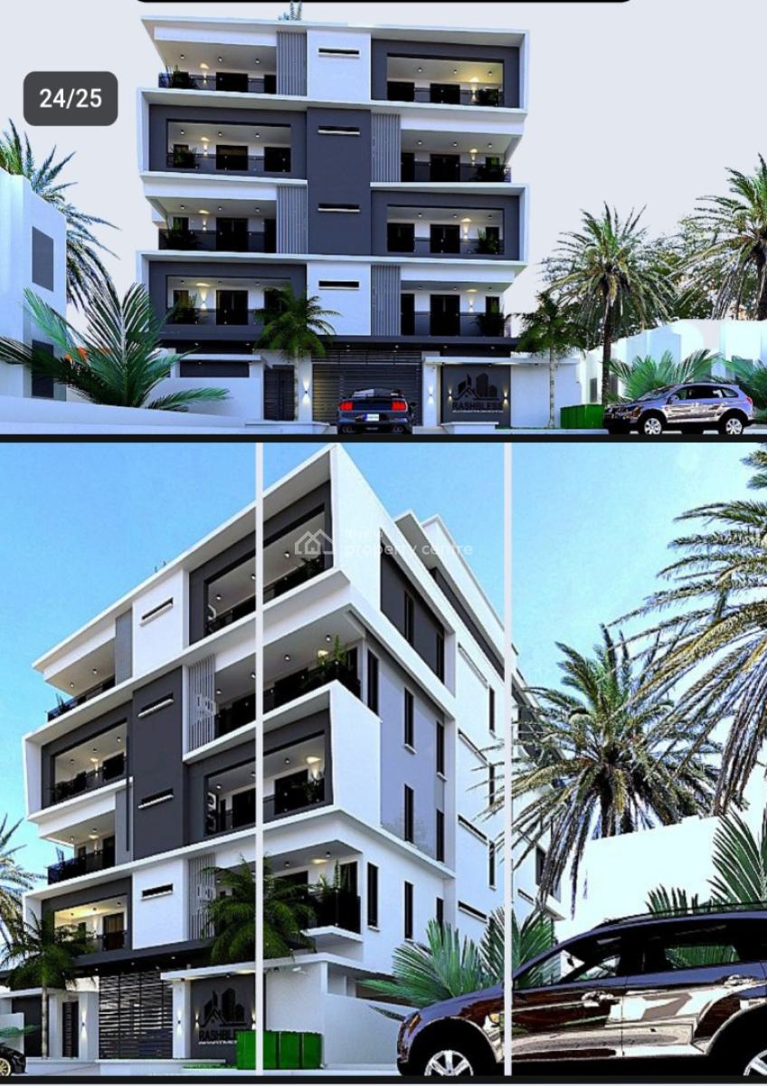 Spacious Massive Luxury 2bedroom Flat Apartment with Bq, Secure Minestate Ajayi Alaba Street Salem Ilasan Elegushi Ikate Lagos, Ikate, Lekki, Lagos, Block of Flats for Sale