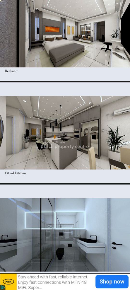 Spacious Massive Luxury 2bedroom Flat Apartment with Bq, Secure Minestate Ajayi Alaba Street Salem Ilasan Elegushi Ikate Lagos, Ikate, Lekki, Lagos, Block of Flats for Sale