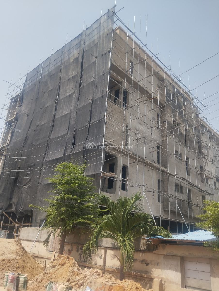 Spacious Massive Luxury 2bedroom Flat Apartment with Bq, Secure Minestate Ajayi Alaba Street Salem Ilasan Elegushi Ikate Lagos, Ikate, Lekki, Lagos, Block of Flats for Sale