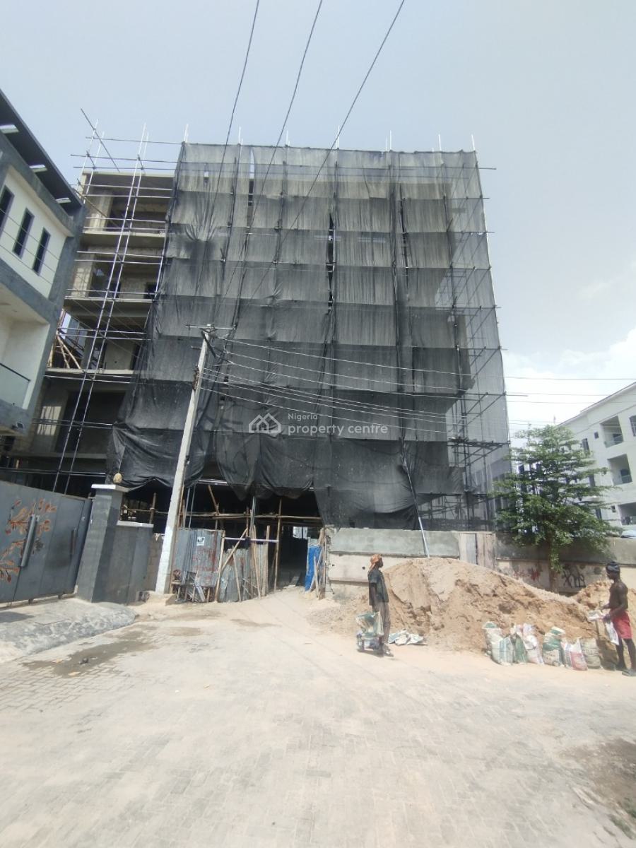 Spacious Massive Luxury 2bedroom Flat Apartment with Bq, Secure Minestate Ajayi Alaba Street Salem Ilasan Elegushi Ikate Lagos, Ikate, Lekki, Lagos, Block of Flats for Sale