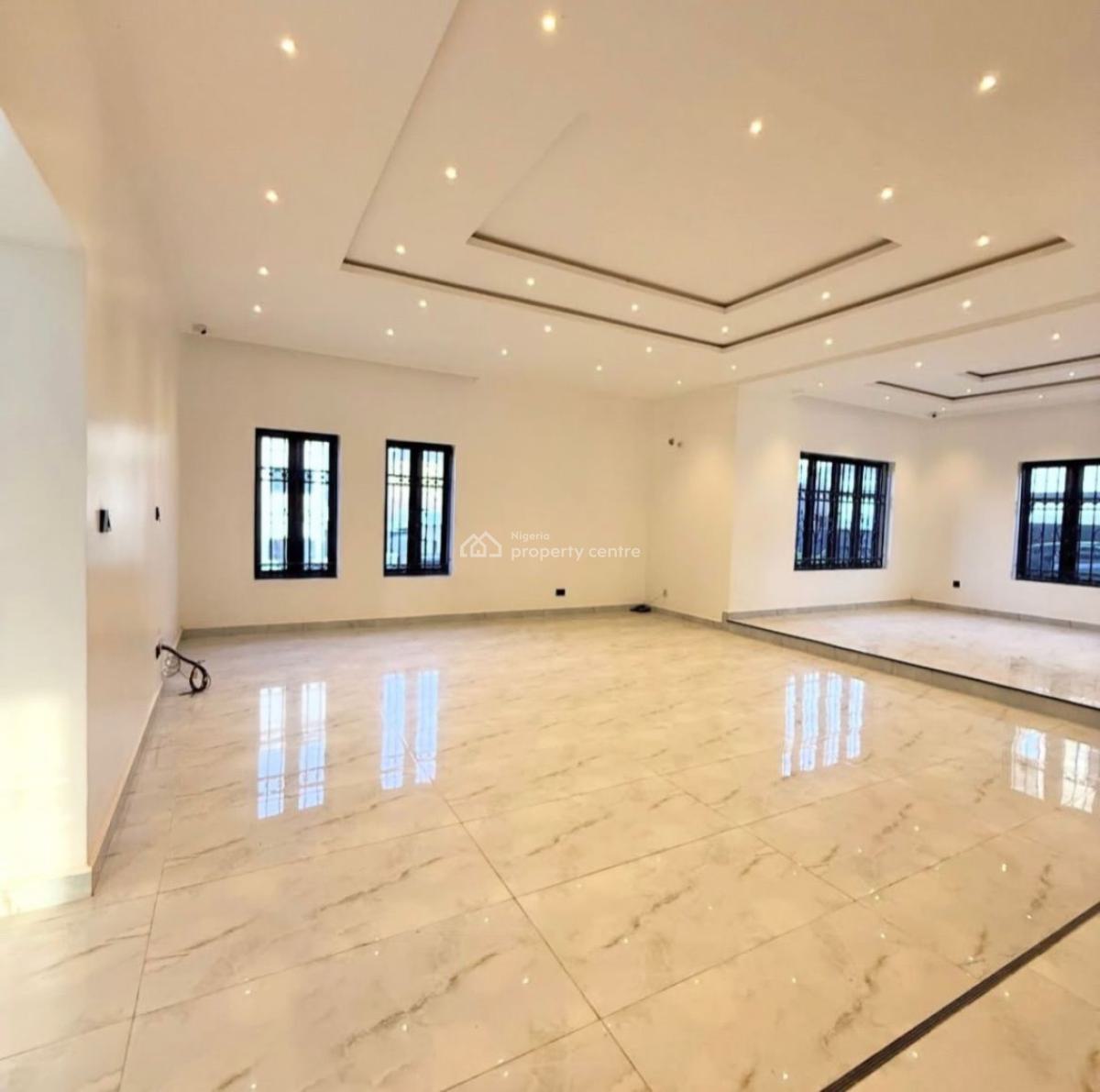 Newly Completed 5bedrooms Fully Detached Duplex with a Swimming Pool E, Guzape, Guzape District, Abuja, Detached Duplex for Sale