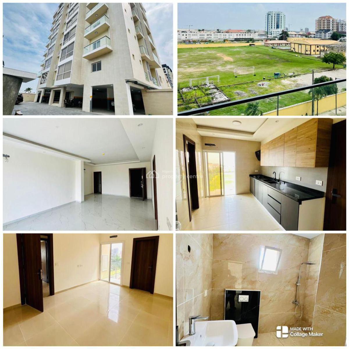 Luxury 3bedrooms Apartments on 5th Floor, Victoria Island (vi), Lagos, Flat / Apartment for Rent