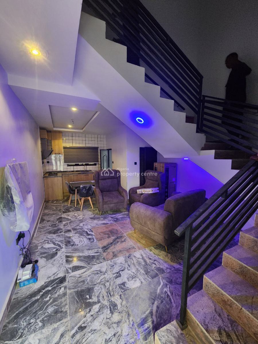 Furnished One Bedroom Duplex, Hillside Estate Dawaki, Dawaki, Gwarinpa, Abuja, Terraced Duplex for Rent