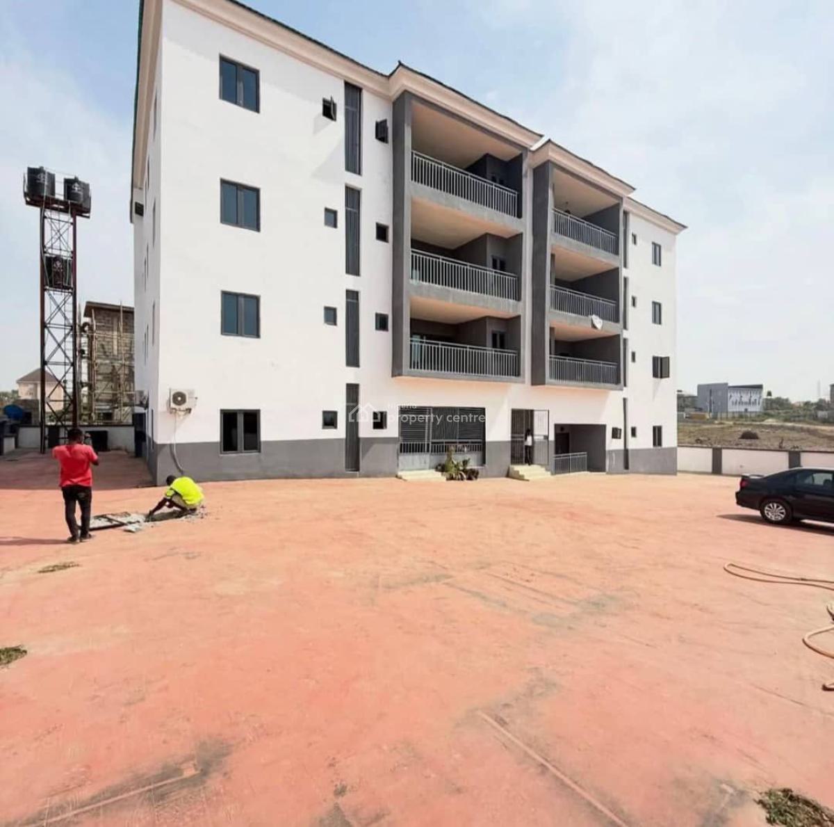 New Listing Newly Completed Spacious Bedrooms Apartment with a Room Bq, Lifecamp, Life Camp, Abuja, Block of Flats for Sale