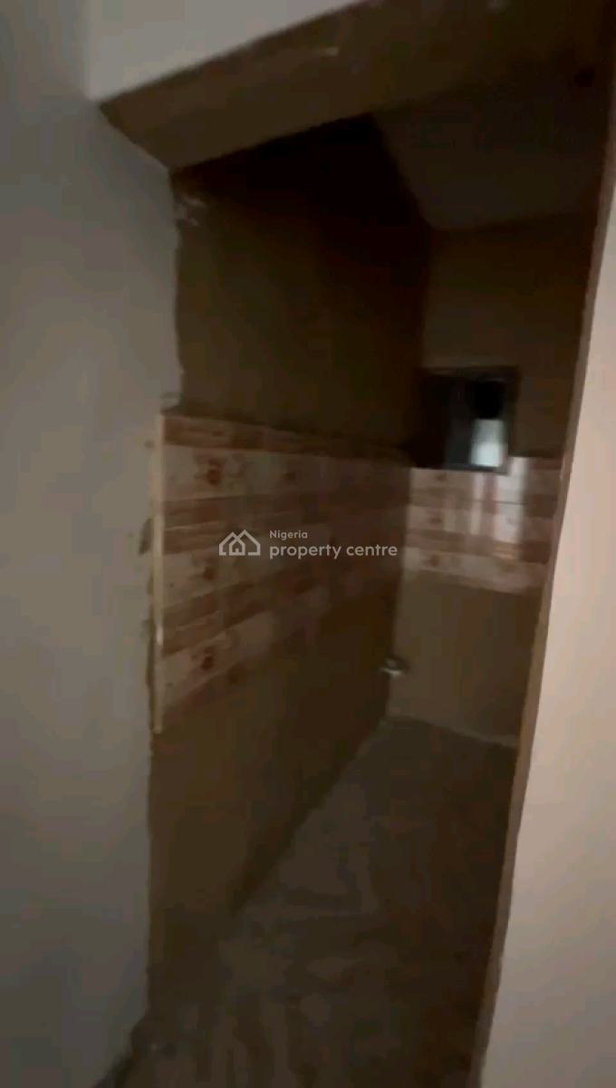 a Newly Built and Standard Miniflat, Upstairs with Pop, 2t2b, Screeded, Off Market Street, Shomolu, Lagos, Mini Flat (room and Parlour) for Rent