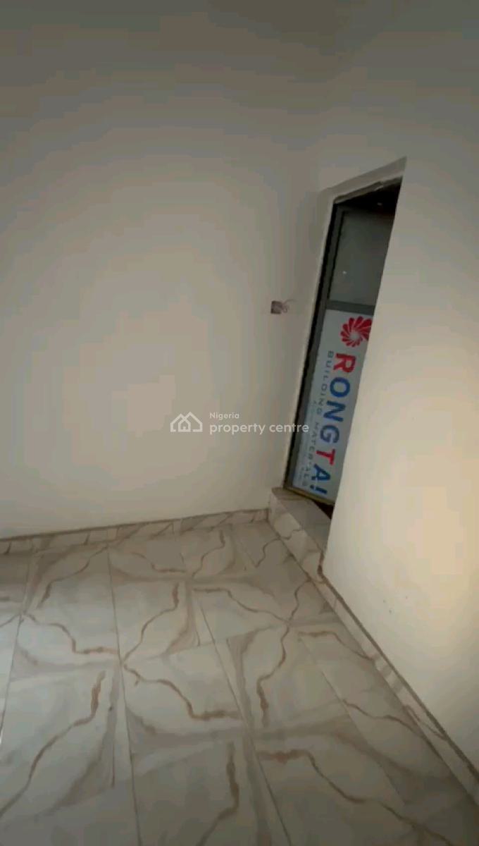 a Newly Built and Standard Miniflat, Upstairs with Pop, 2t2b, Screeded, Off Market Street, Shomolu, Lagos, Mini Flat (room and Parlour) for Rent