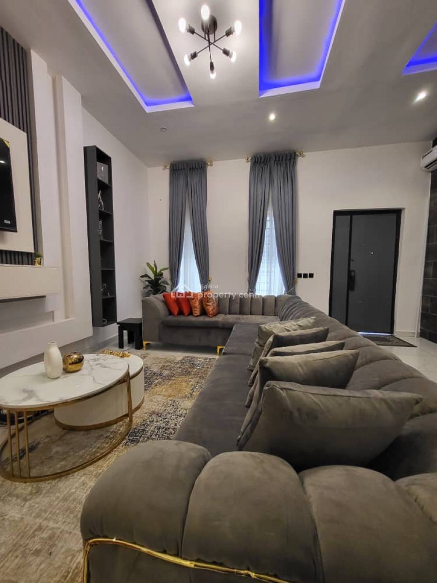 Fully Furnished 4 Bedroom Semi Detached Duplex + Bq, Agungi, Lekki, Lagos, Semi-detached Duplex for Rent