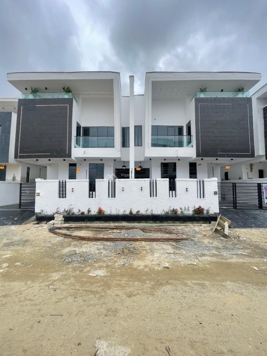 Spacious Luxury 4 Bedroom Semi-detached Duplex with Bq, Ajah, Lagos, Semi-detached Duplex for Sale