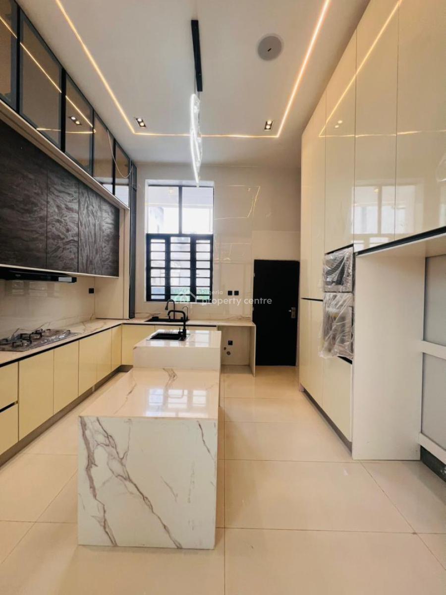 Luxuriously Built 5 Bedroom Detached Duplex + Bq & a Study Room, Chevron, Lekki, Lagos, House for Sale