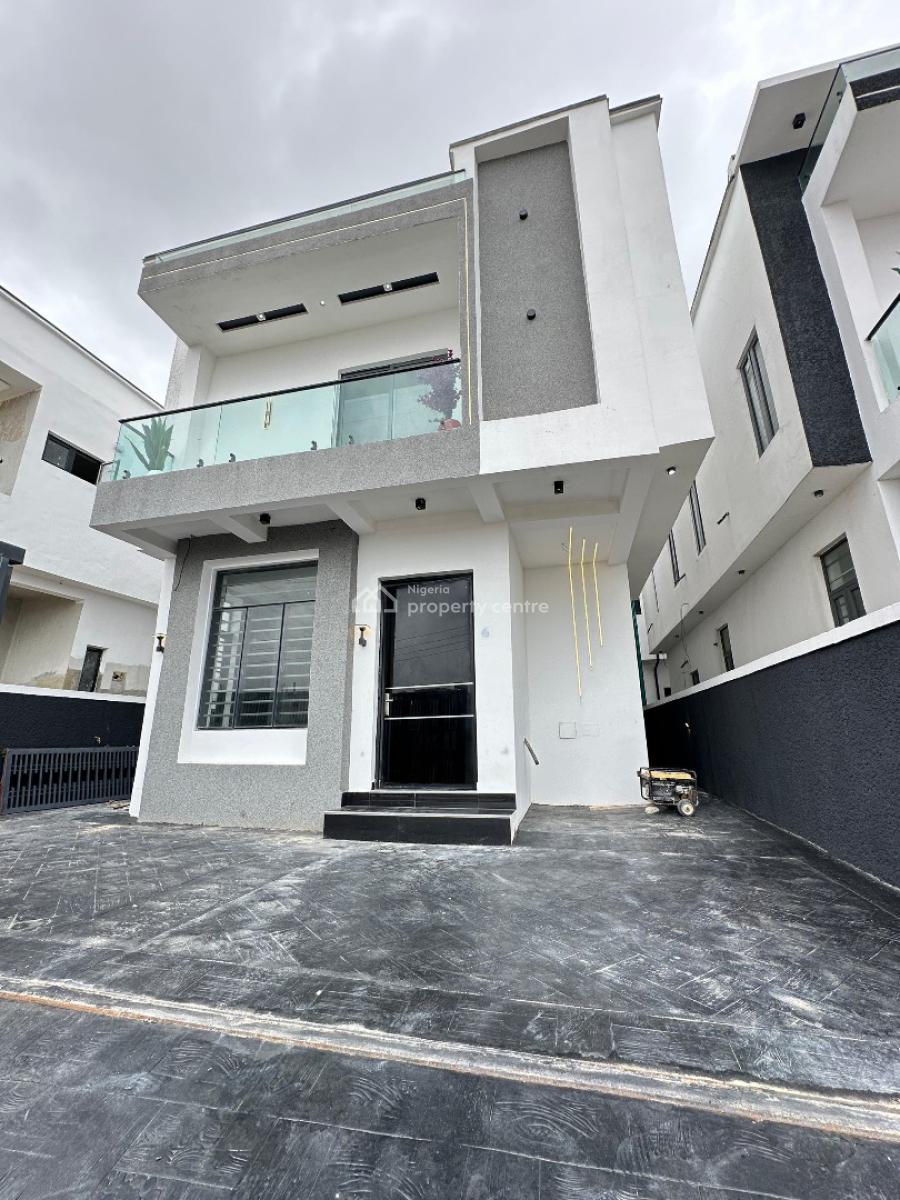 Standard Luxury 4 Bedroom Fully Detached Duplex with Bq, Ajah, Lagos, Detached Duplex for Sale