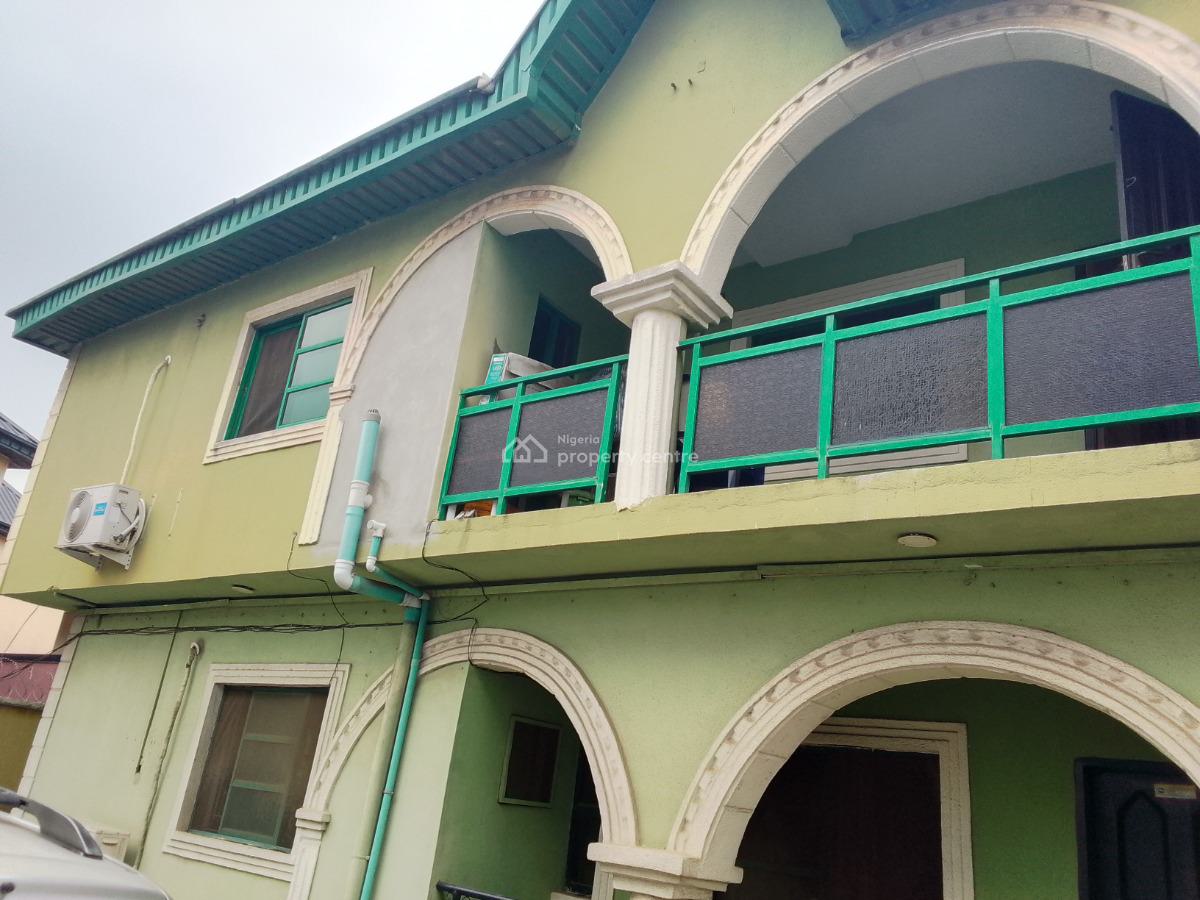 2no 3bed with Self Contain on a Half Plot, Maplewood Estate, Oko-oba, Agege, Lagos, Block of Flats for Sale
