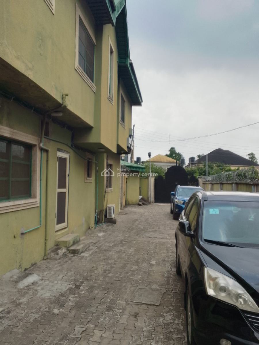 2no 3bed with Self Contain on a Half Plot, Maplewood Estate, Oko-oba, Agege, Lagos, Block of Flats for Sale