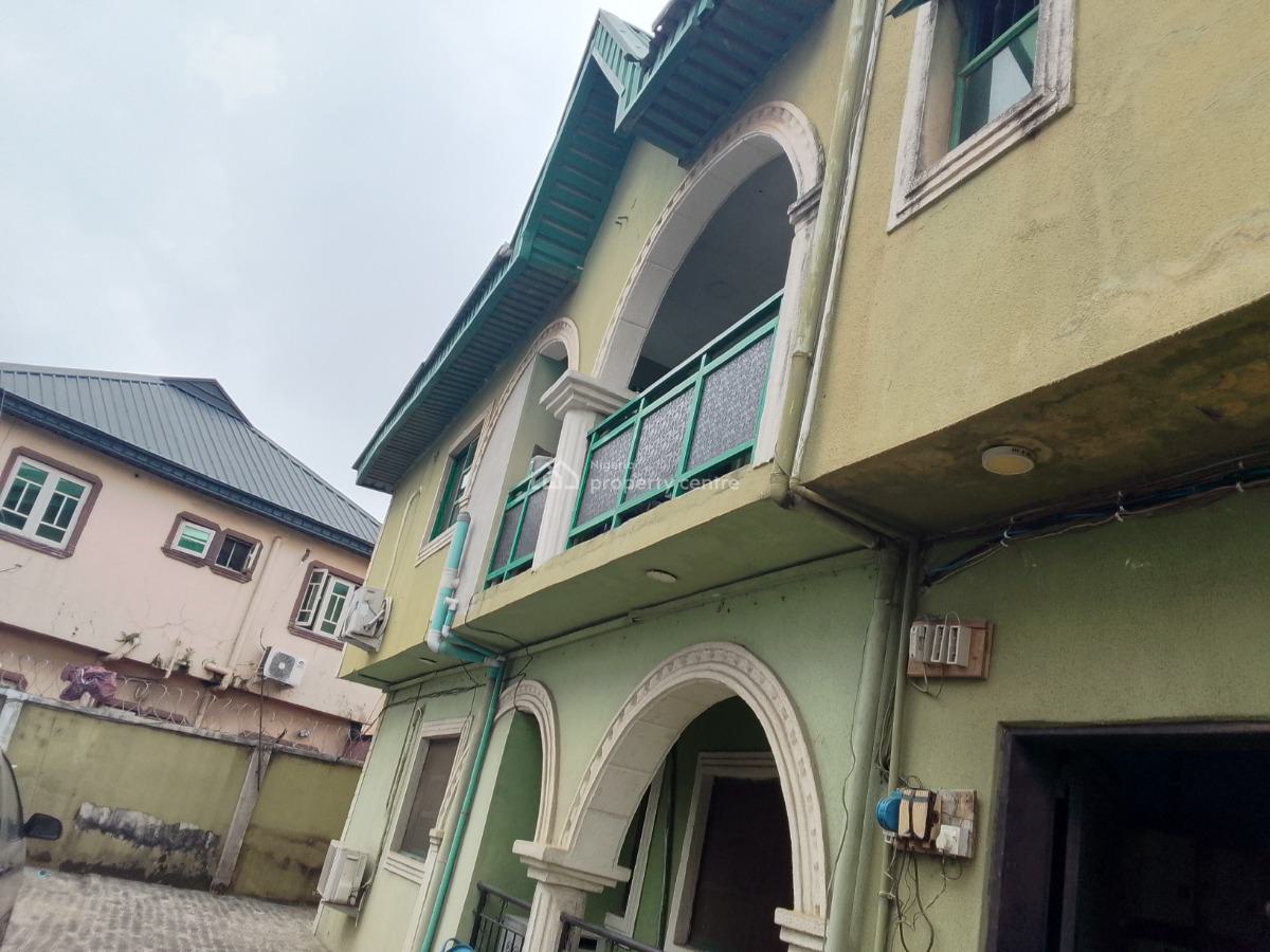 2no 3bed with Self Contain on a Half Plot, Maplewood Estate, Oko-oba, Agege, Lagos, Block of Flats for Sale