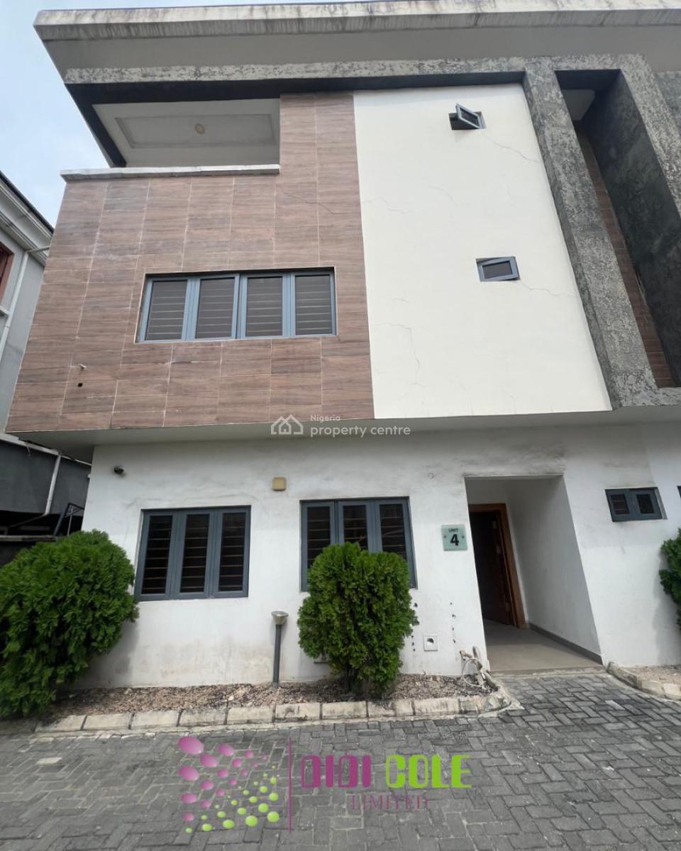 4 Bedroom Terrace with Bq, Ikate, Lekki, Lagos, Terraced Duplex for Sale