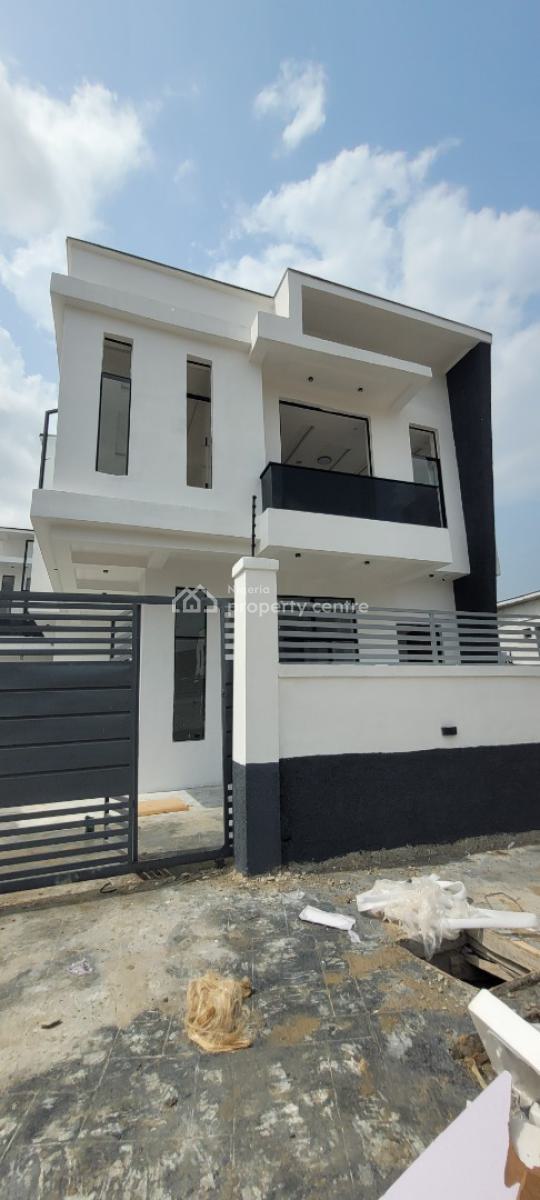 Luxury  Fully Detached  5bedroom Duplex with Bq, Sangotedo, Ajah, Lagos, Detached Duplex for Rent