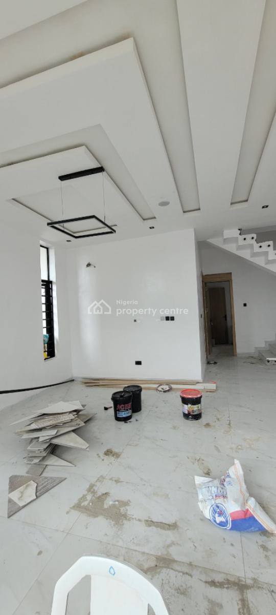 Luxury  Fully Detached  5bedroom Duplex with Bq, Sangotedo, Ajah, Lagos, Detached Duplex for Rent