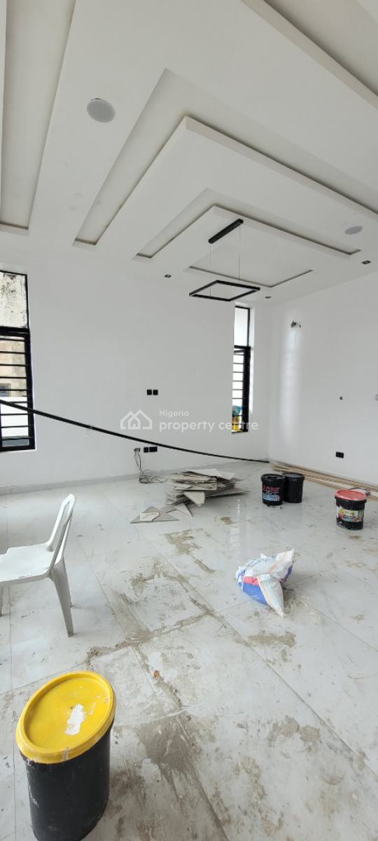 Luxury  Fully Detached  5bedroom Duplex with Bq, Sangotedo, Ajah, Lagos, Detached Duplex for Rent