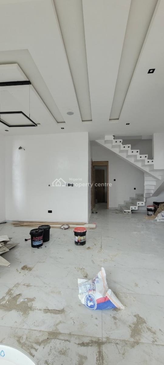 Luxury  Fully Detached  5bedroom Duplex with Bq, Sangotedo, Ajah, Lagos, Detached Duplex for Rent