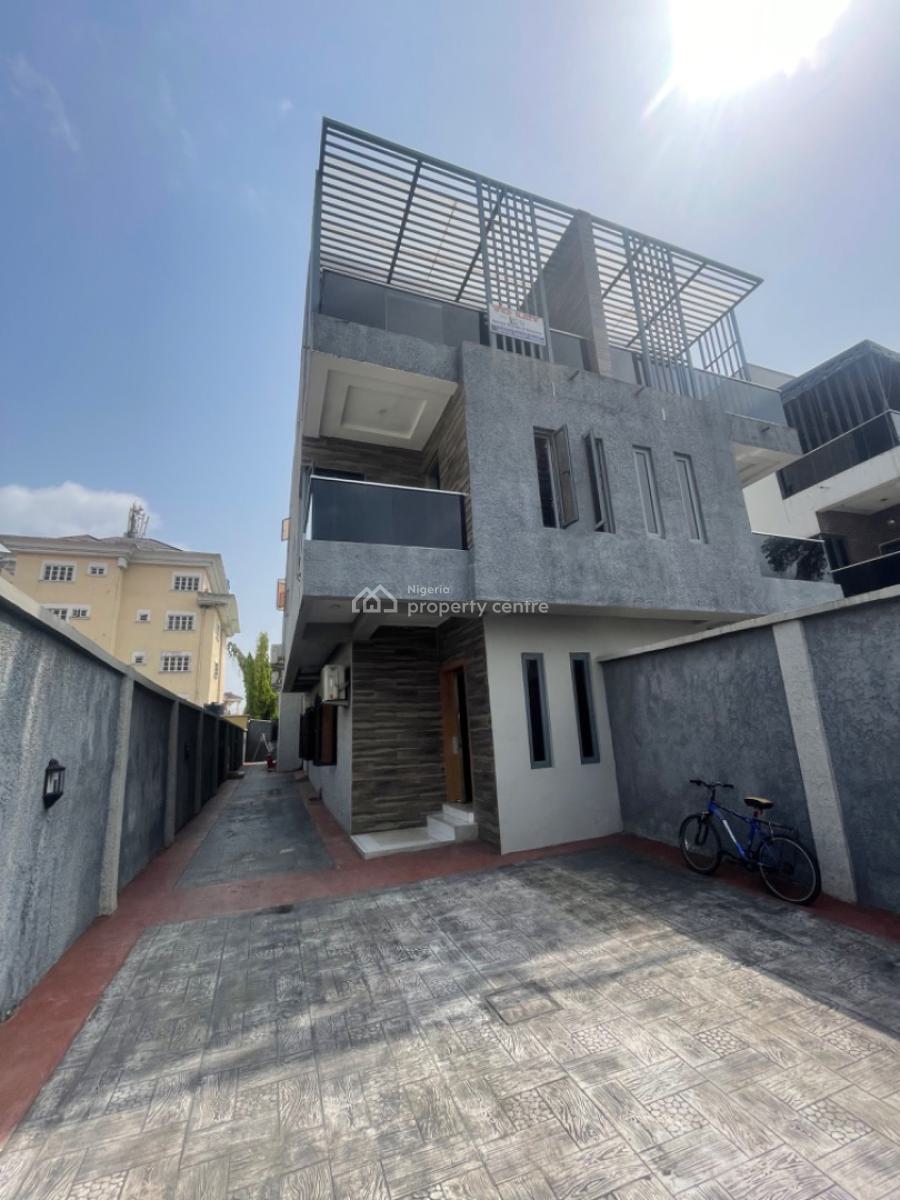 Tastefully Furnished 5-bedroom Fully Detached Residence with Bq, Parkview Estate, Ikoyi, Lagos, Semi-detached Duplex for Rent