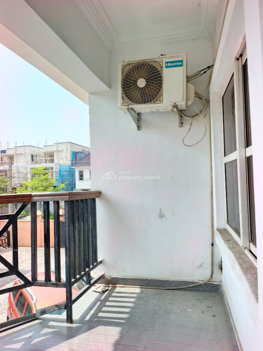 Smart Spacious 1 Bedroom Apartment (room and Parlor) Upstairs., in a Call Before Entering Estate at Chevron , Lekki Lagos., Lekki, Lagos, Mini Flat (room and Parlour) for Rent