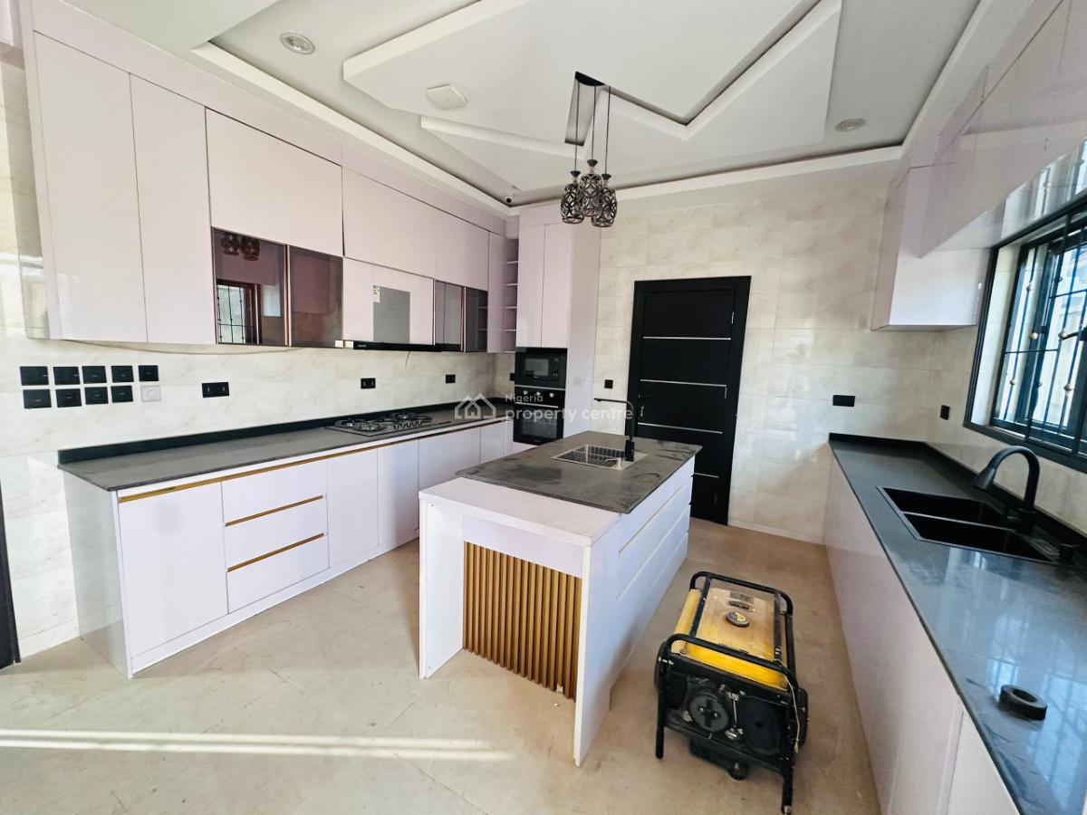 a Brand New 5-bedroom Detached Duplex + Bq, Guzape District ( Video of The House Is Attached), Guzape District, Abuja, Detached Duplex for Sale