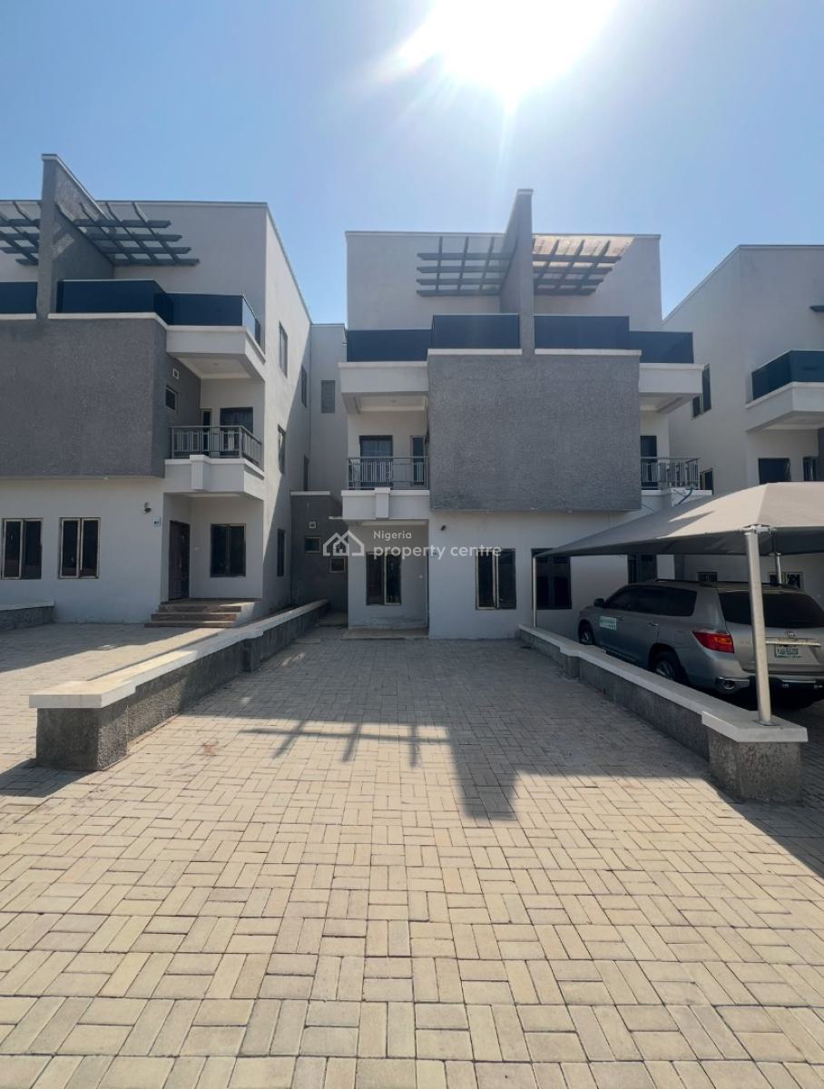 4 Bedroom Townhouse with Bq, Guzape District, Abuja, Terraced Duplex for Sale