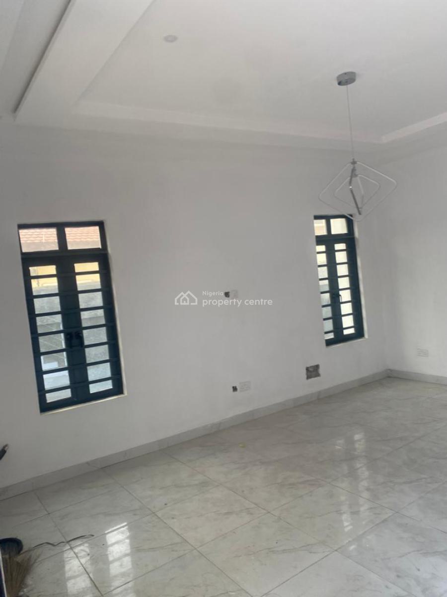 Smart Spacious Newly Built 5 Bedrooms Semi-detached Duplex with Bq and, in Call Before Entering Estate at Alpha Beach Road, Lekki Lagos, Lekki, Lagos, Semi-detached Duplex for Rent