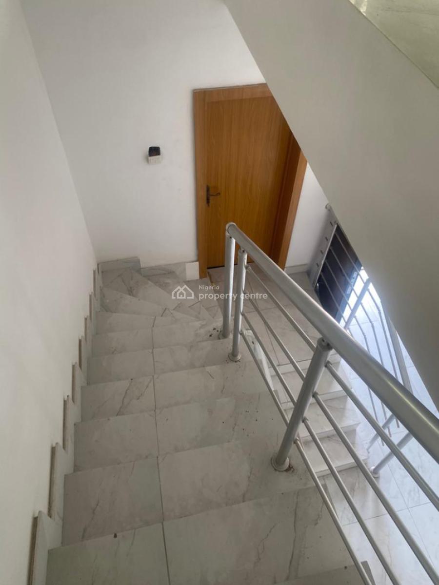 Smart Spacious Newly Built 5 Bedrooms Semi-detached Duplex with Bq and, in Call Before Entering Estate at Alpha Beach Road, Lekki Lagos, Lekki, Lagos, Semi-detached Duplex for Rent
