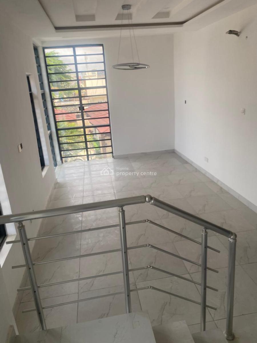 Smart Spacious Newly Built 5 Bedrooms Semi-detached Duplex with Bq and, in Call Before Entering Estate at Alpha Beach Road, Lekki Lagos, Lekki, Lagos, Semi-detached Duplex for Rent