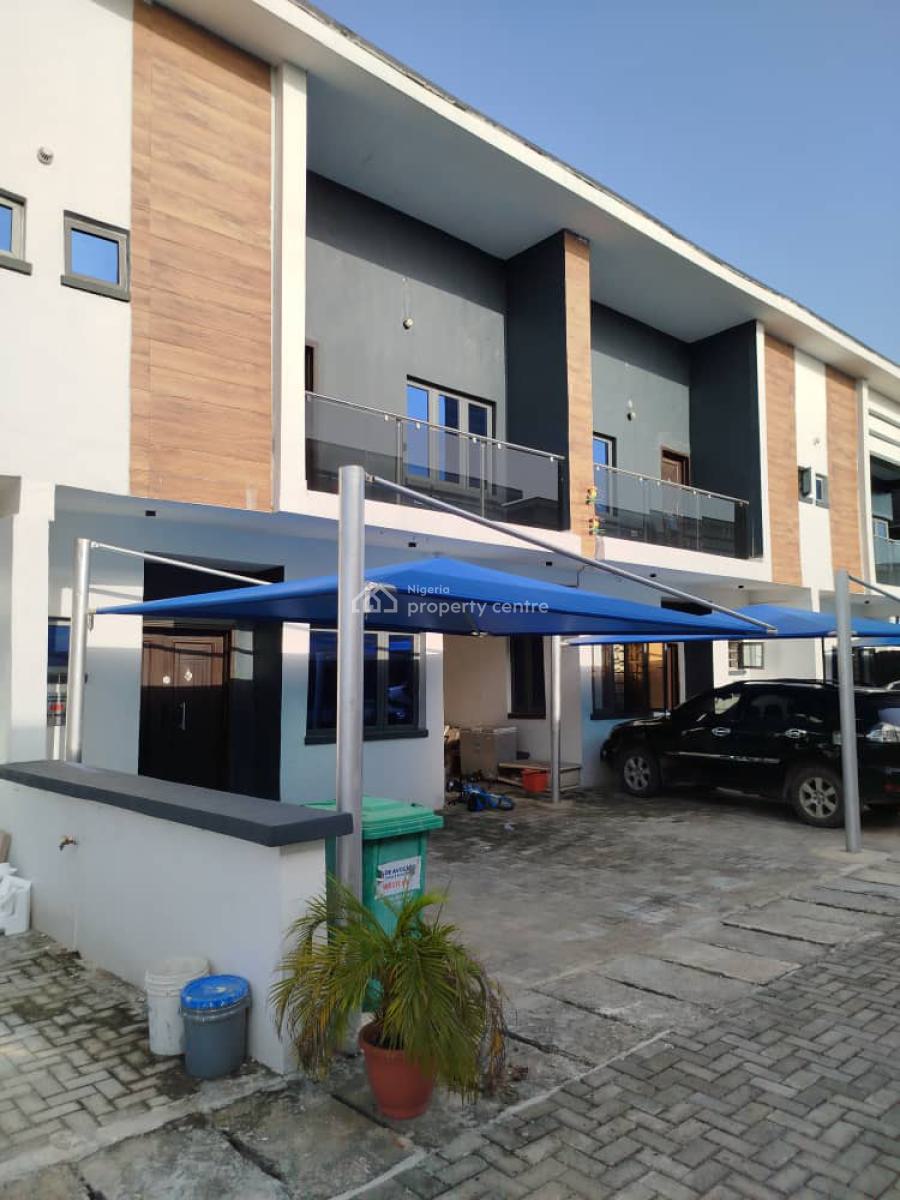 Fully Furnished 3 Bedroom Terrace Duplex with Bq { Video}, D Avocado Estates Abijo Gra, Abijo, Lekki, Lagos, Terraced Duplex for Rent