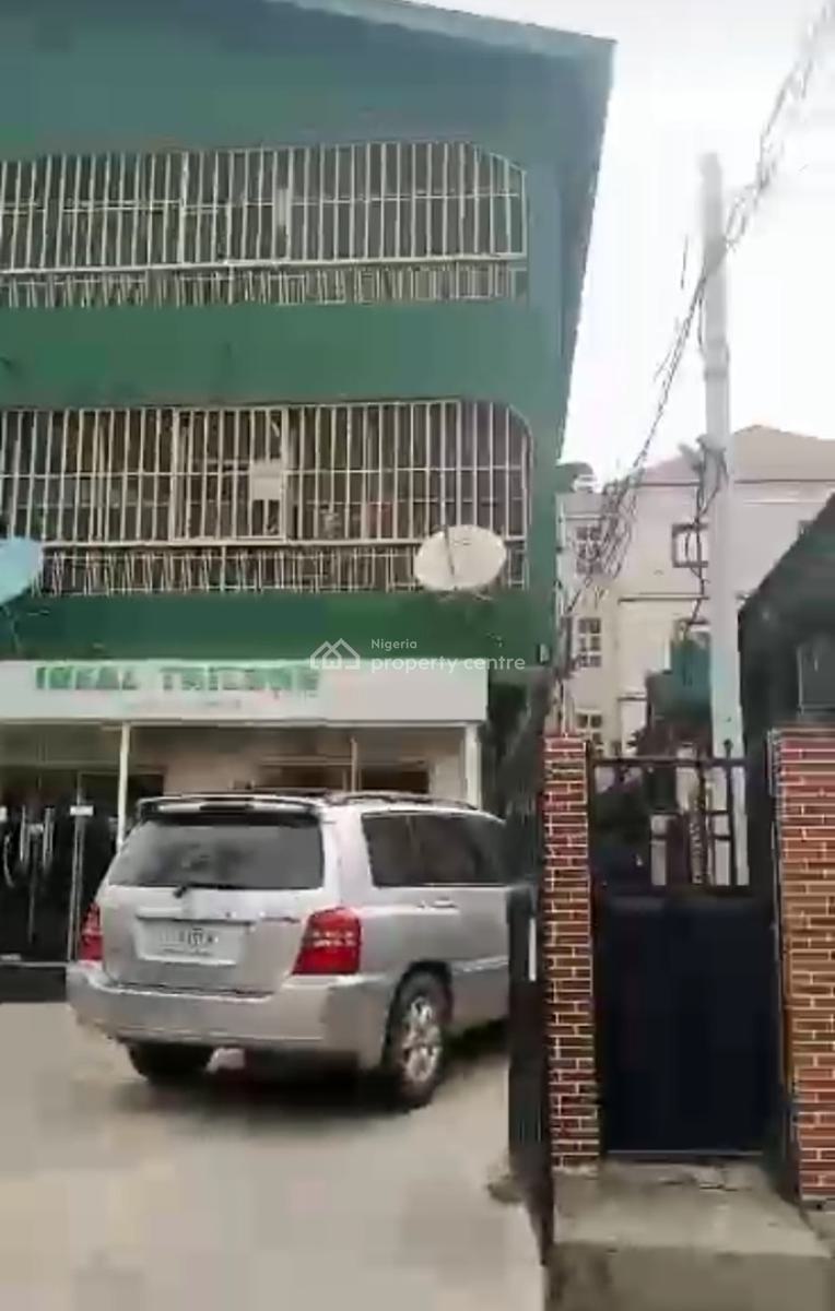Two Story Building Consists of 5 Units of 3 Bedroom Flats and 3 Big Sh, Ikeja, Lagos, Commercial Property for Sale