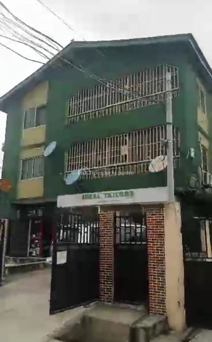 Two Story Building Consists of 5 Units of 3 Bedroom Flats and 3 Big Sh, Ikeja, Lagos, Commercial Property for Sale
