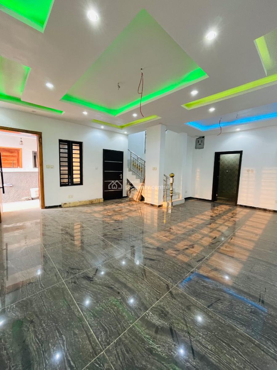Fantastic Newly Built 4 Bedroom Semi Detached Duplex Plus Bq, Stylishly Built Home with Bq, Gym, Kids Playground in an Estate, Gra Phase 2, Magodo, Lagos, Semi-detached Duplex for Sale