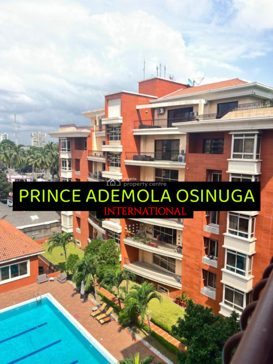 Luxury 4 Bedroom Apartment +bq+gym+tennis+pool Etc, Old Ikoyi Lagos, Ikoyi, Lagos, Flat / Apartment for Rent