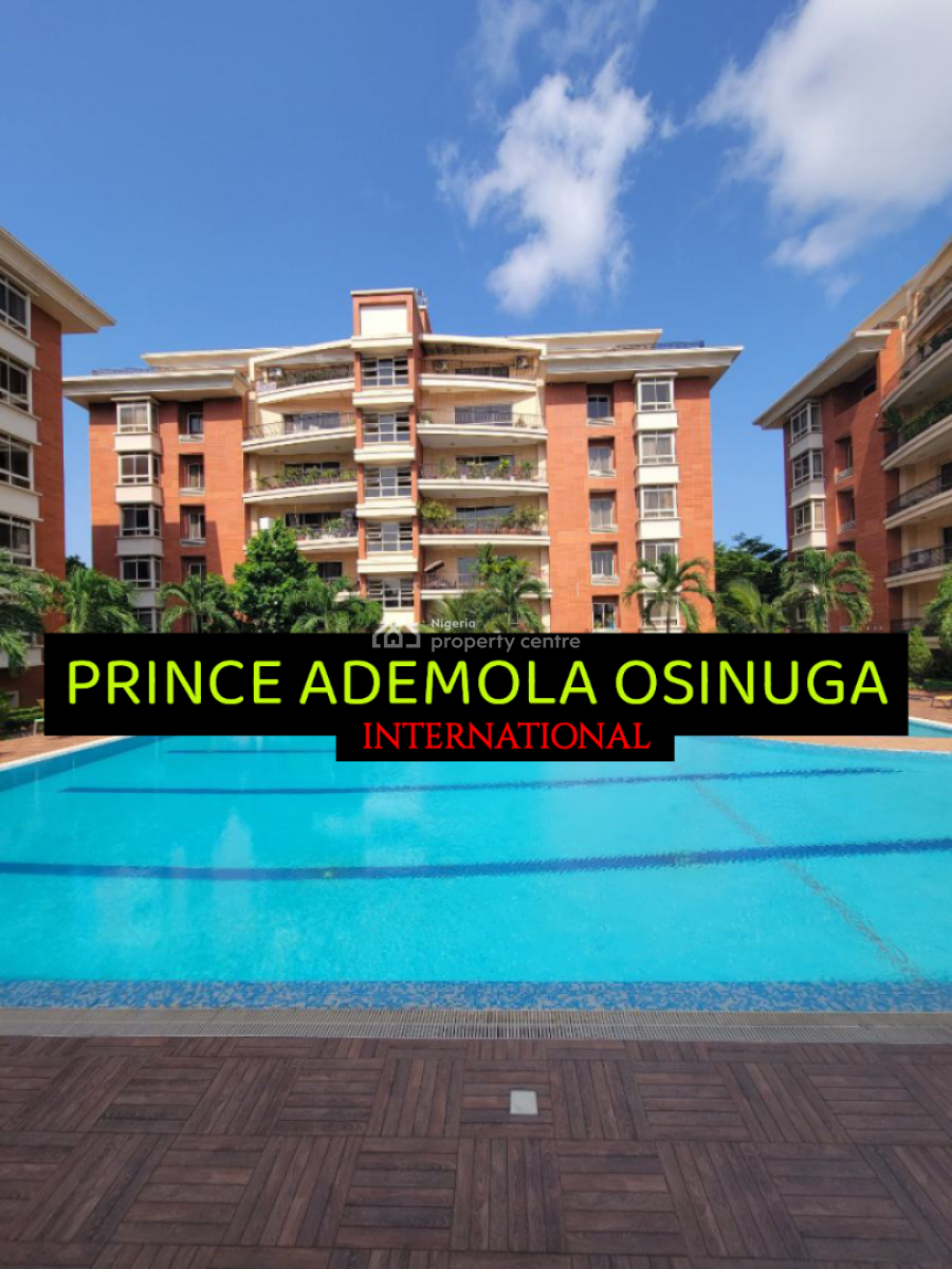 Luxury 4 Bedroom Apartment +bq+gym+tennis+pool Etc, Old Ikoyi Lagos, Ikoyi, Lagos, Flat / Apartment for Rent