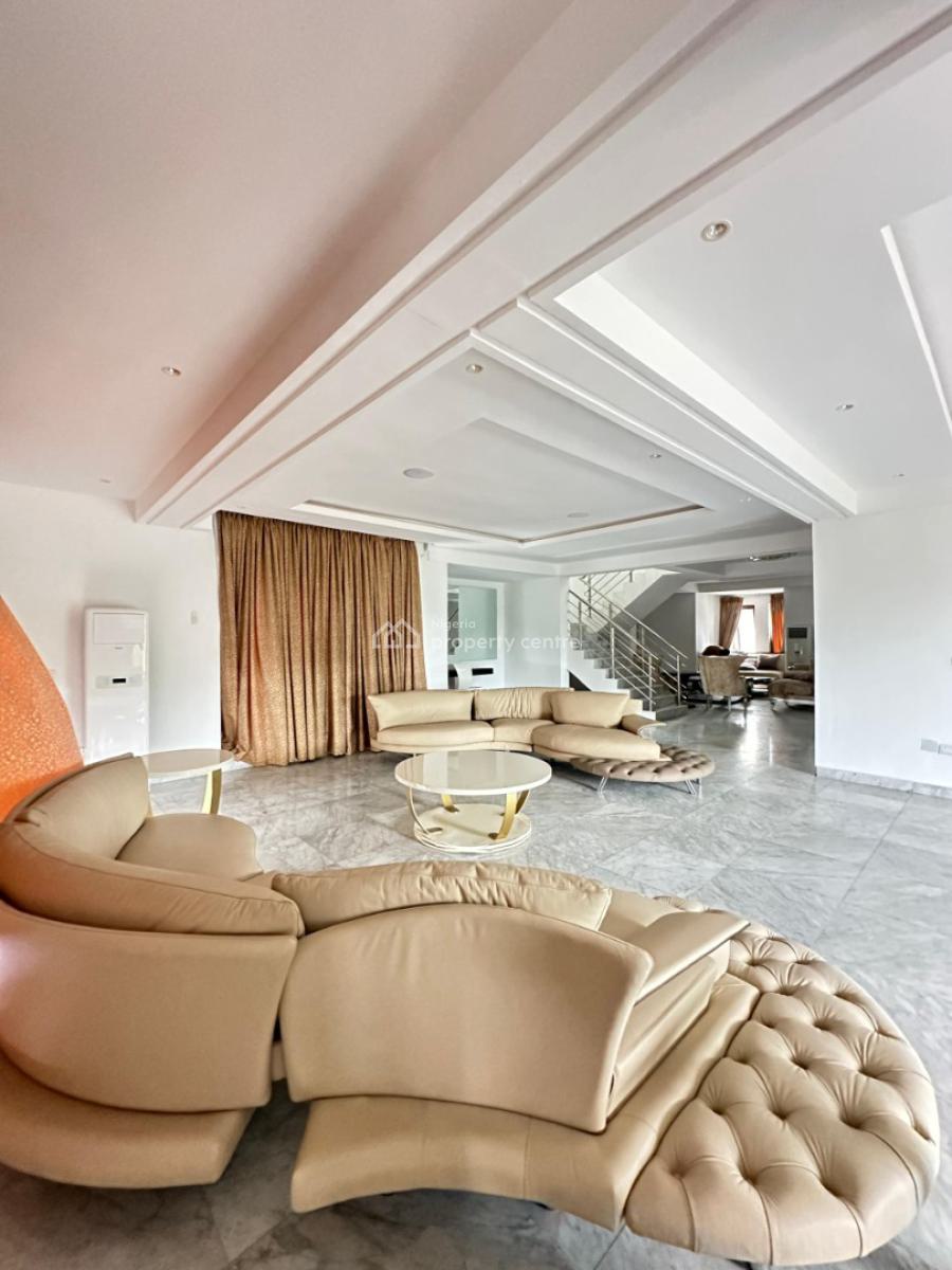 Luxurious 6 Bedroom Waterfront Property with Private Jetty, Gym,pool., Proper Investment Property in Waterfront Location, Banana Island, Ikoyi, Lagos, Detached Duplex for Sale