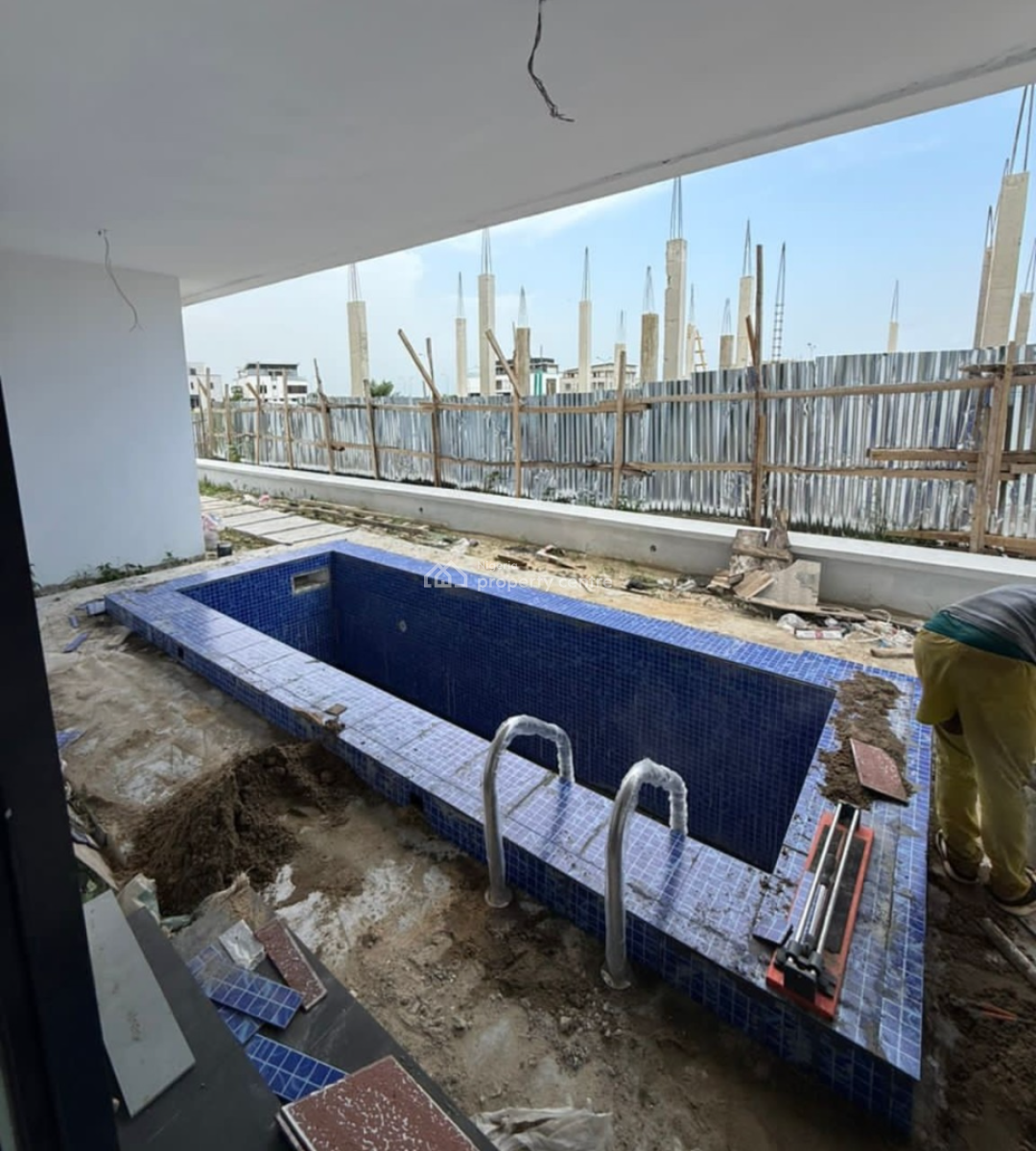 Brand New 5 Bedroom Detached Duplex with Bq, Ikate Cowrie Creek Estate, Ikate, Lekki, Lagos, Detached Duplex for Rent