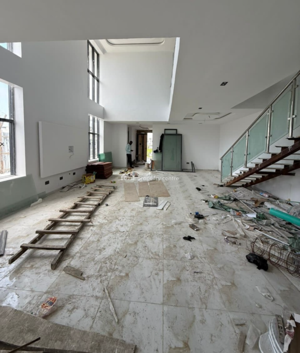 Brand New 5 Bedroom Detached Duplex with Bq, Ikate Cowrie Creek Estate, Ikate, Lekki, Lagos, Detached Duplex for Rent