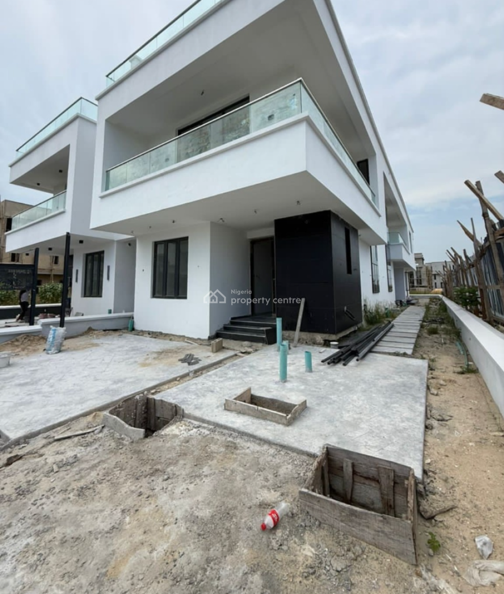 Brand New 5 Bedroom Detached Duplex with Bq, Ikate Cowrie Creek Estate, Ikate, Lekki, Lagos, Detached Duplex for Rent