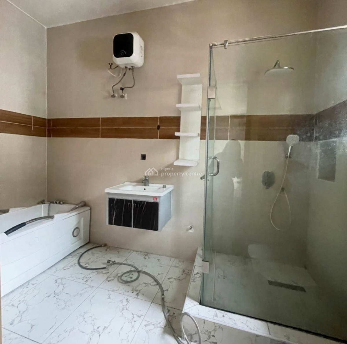 Spacious 4 Bedroom Terrace Duplex with Bq, Orchid Road, Lekki, Lagos, Terraced Duplex for Rent