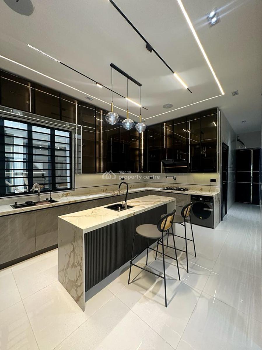 5 Bedroom Fully Detached Home Featuring Top-notch Finishes, Chevron, Lekki, Lagos, Detached Duplex for Sale