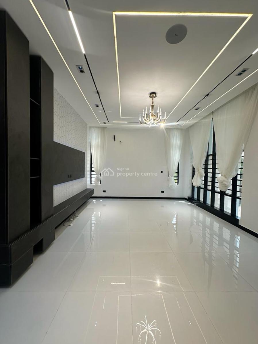 5 Bedroom Fully Detached Home Featuring Top-notch Finishes, Chevron, Lekki, Lagos, Detached Duplex for Sale