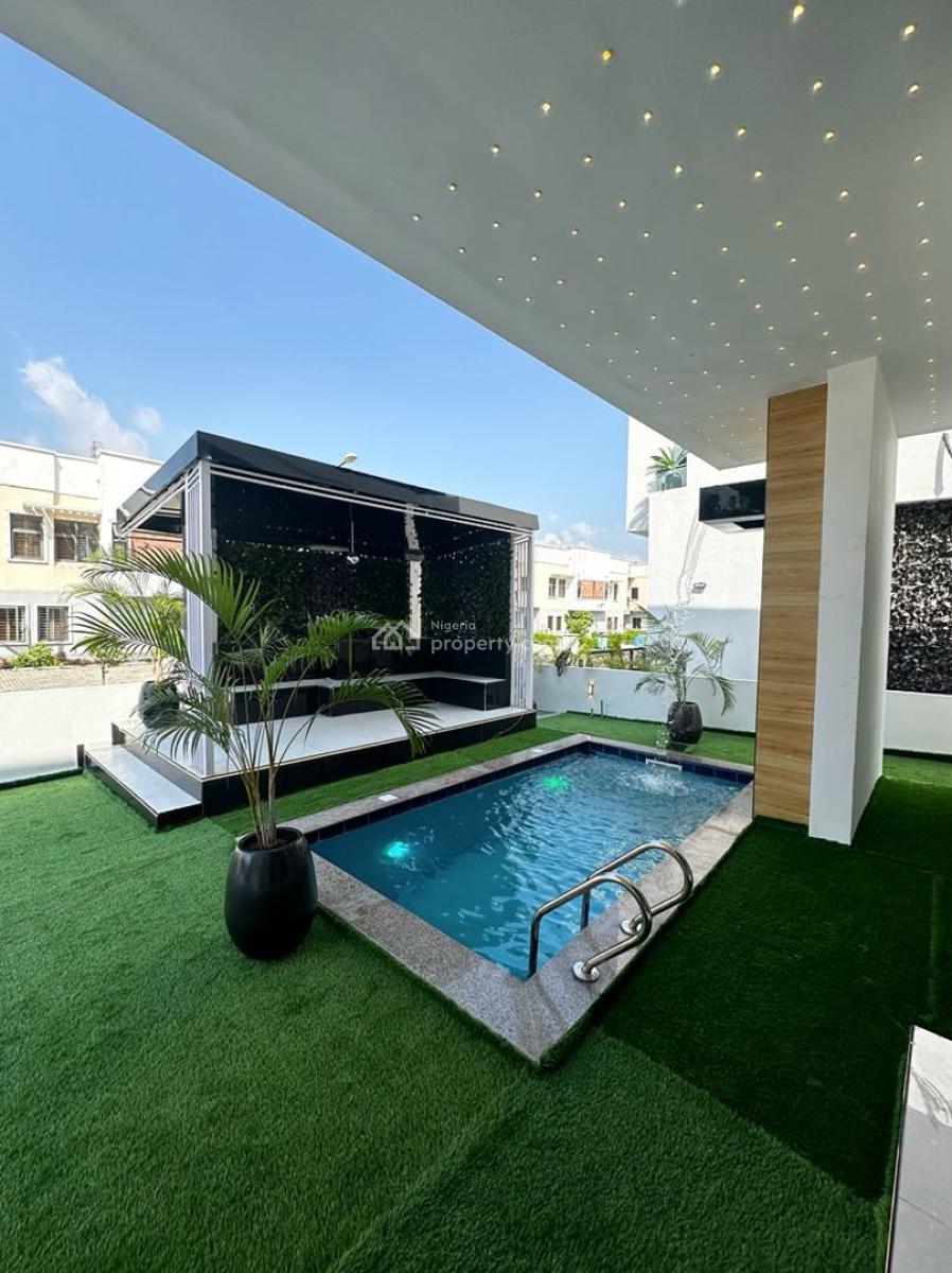 5 Bedroom Fully Detached Home Featuring Top-notch Finishes, Chevron, Lekki, Lagos, Detached Duplex for Sale