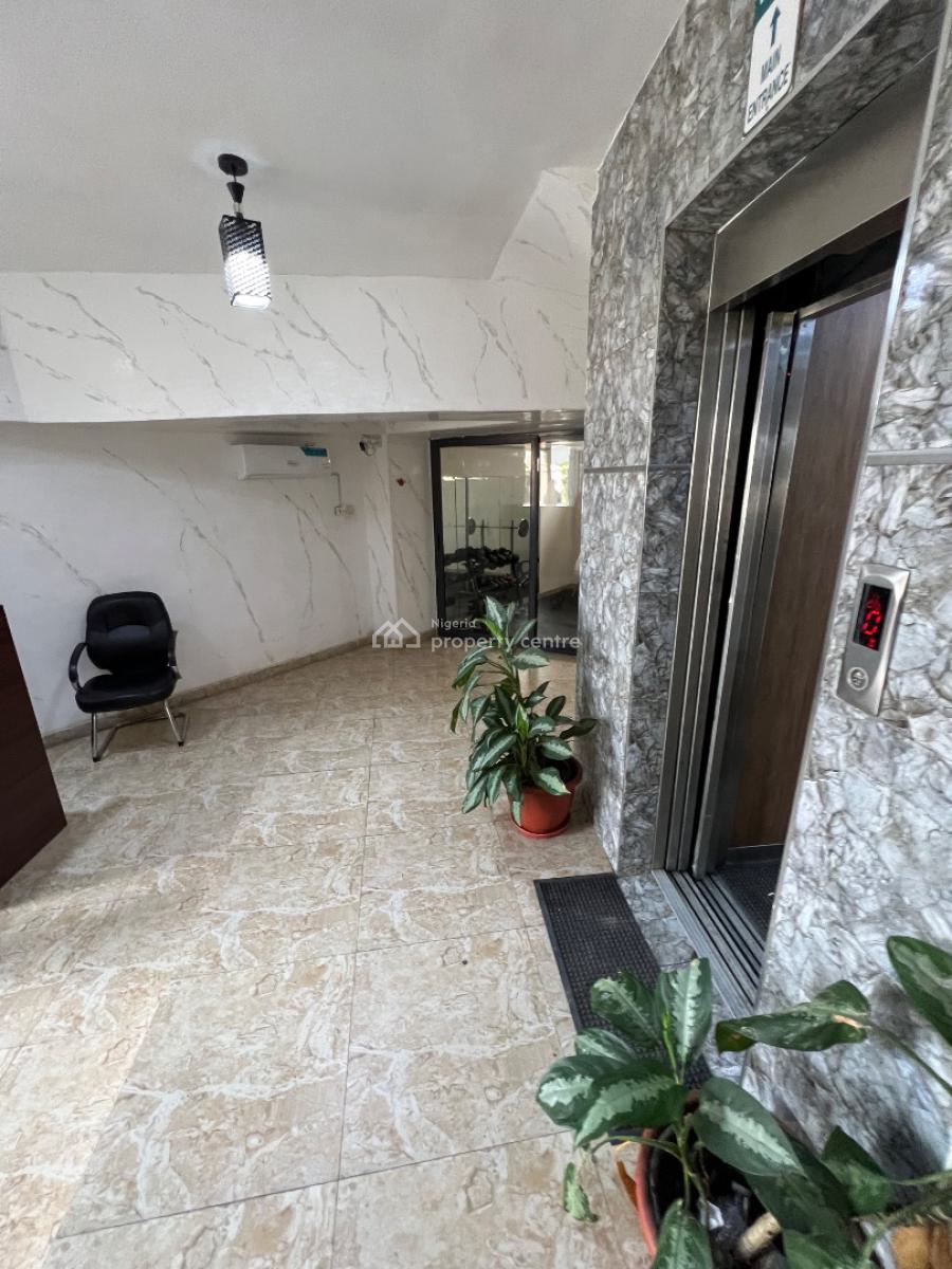 Unfurnished and Fully-serviced 2-bedroom Flat with a Swimming Pool, Lekki Phase 1, Lekki, Lagos, Flat / Apartment for Rent