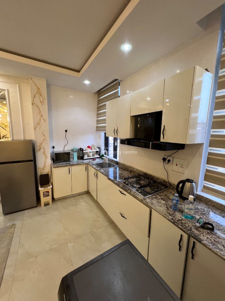 Unfurnished and Fully-serviced 2-bedroom Flat with Elevator, Swim Pool, Lekki Phase 1, Lekki, Lagos, Flat / Apartment for Rent