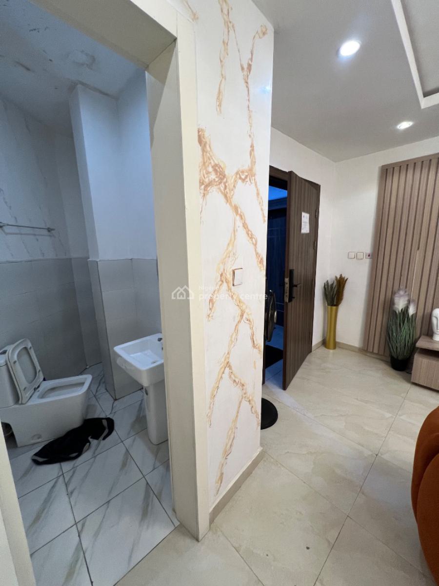 Unfurnished and Fully-serviced 2-bedroom Flat with Elevator, Swim Pool, Lekki Phase 1, Lekki, Lagos, Flat / Apartment for Rent