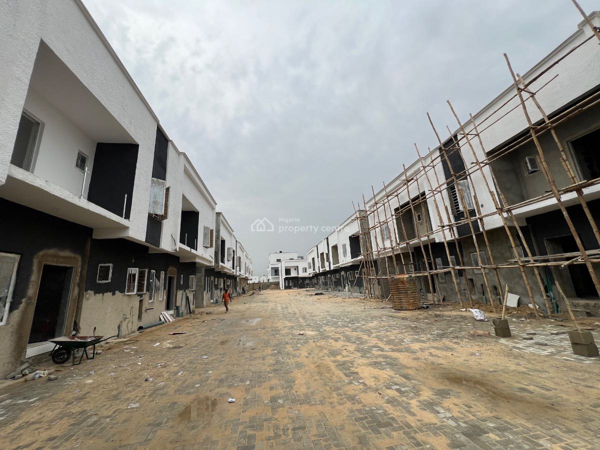 Own a Smart Solar Powered Home with a 30% Deposit, Spacious Duplex with a Bq Opposite The  British Inteternational School, Ogombo, Ajah, Lagos, Terraced Duplex for Sale